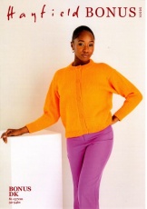 Knitting Pattern - Hayfield 10595 - Bonus DK - Cardigan